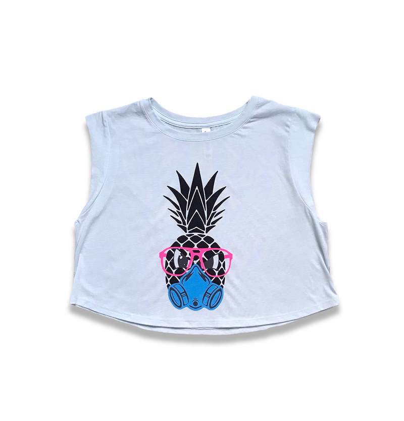 Angry Pineapple Crop Top
